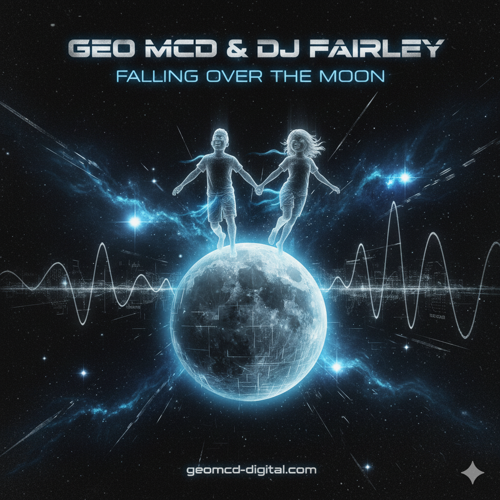 Falling over The moon